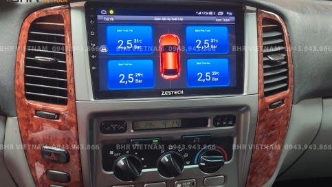 Màn hình DVD Android xe Toyota Land Cruiser 1998 - 2007 | Zestech Z500